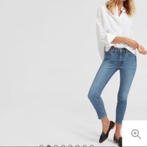 Everlane mid-rise skinny ankle size 27